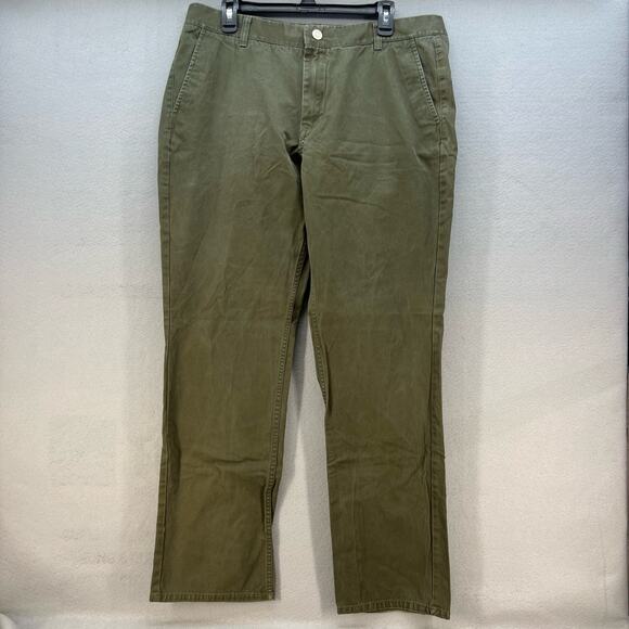 Tailor Vintage Other - Tailor Vintage Pants Men's 36x32 Olive Green Straight Fit Chino Preppy Normcore